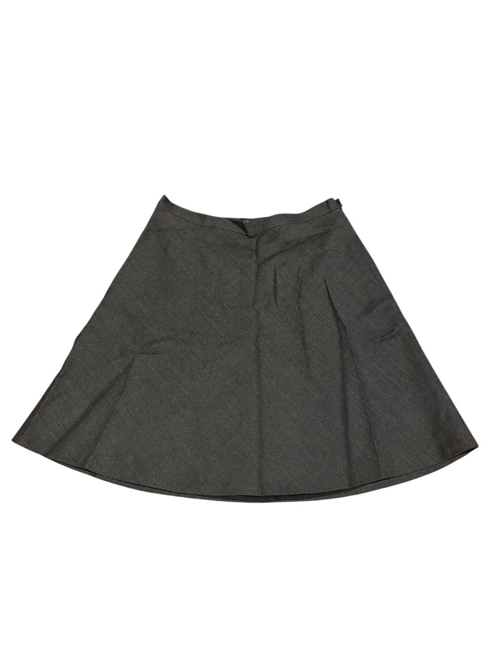 Theory Charcoal A-Line Skirt Long 18.5 inch